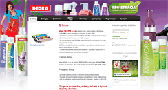 Desktop Screenshot of dedra-eko.sk